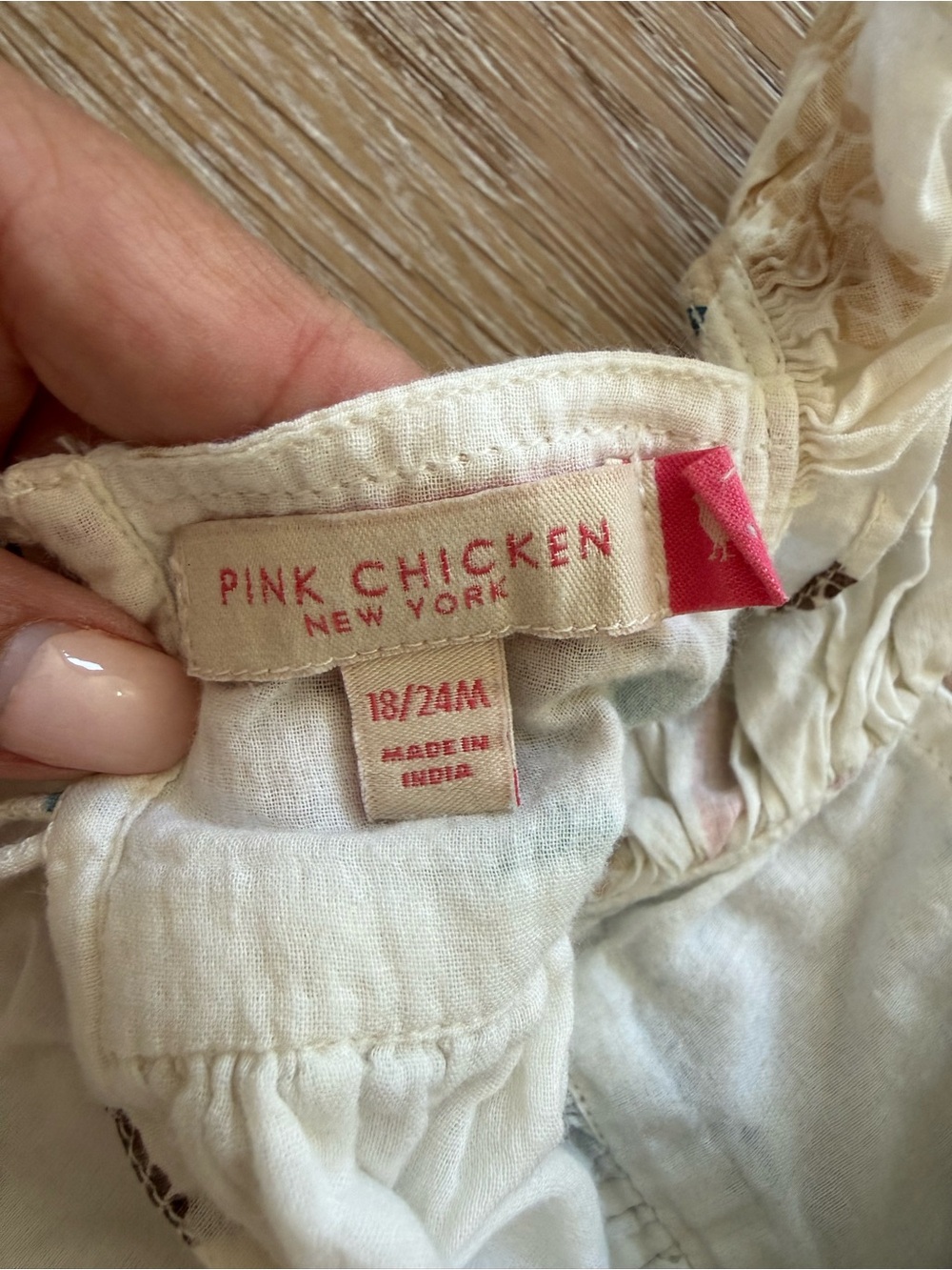 Pink Chicken Aimee Bubble (18-24m) - Picture 3 of 3